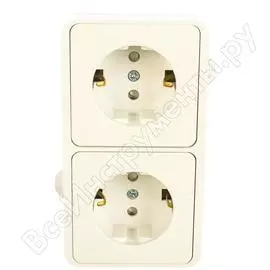 Двойная розетка IN HOME AQUA 3123 4690612003467