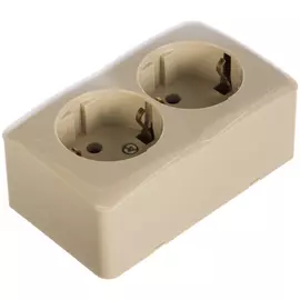 Двойная розетка Lezard VIOLA 751-0300-127