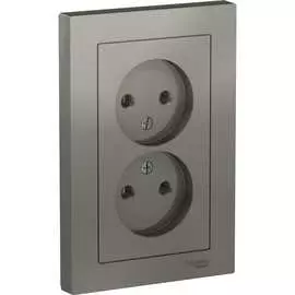 Двойная розетка Systeme Electric AtlasDesign ATN000920