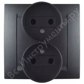 Двойная розетка Simon 1590457-038