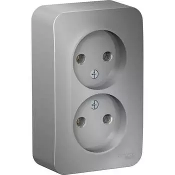 Двойная розетка Systeme Electric Blanca BLNRA000203