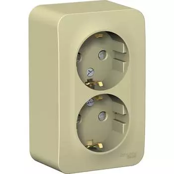 Двойная розетка Systeme Electric Blanca BLNRA011217