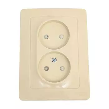 Двойная розетка Systeme Electric Blanca BLNRS000127