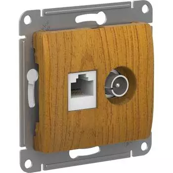 Двойная розетка Systeme Electric Glossa GSL000589
