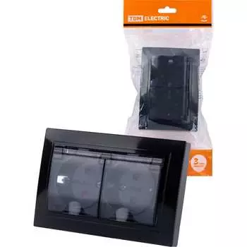 Двойная розетка TDM ELECTRIC Таймыр SQ1814-0877