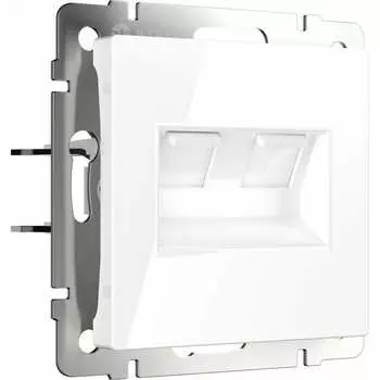 Двойная розетка WERKEL a051115