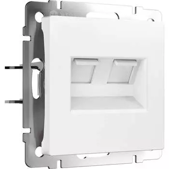 Двойная розетка WERKEL ethernet rj-45 a062408