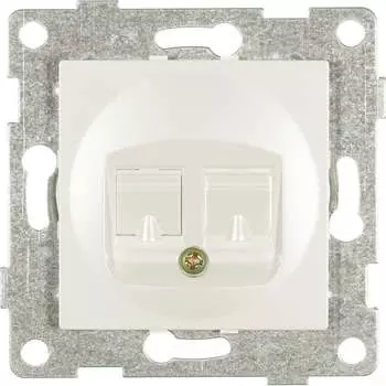 Двойной механизм телефонной розетки GUSI Electric С11Т2-028