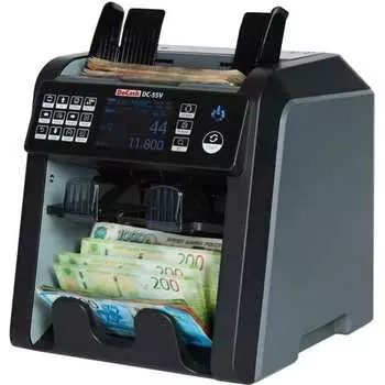 Двухкарманный счетчик-сортировщик банкнот DoCash DC-55V 14391