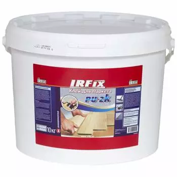 Двухкомпонентный клей для паркета irfix pu 2k 10 кг 40003