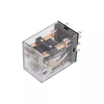 Двухконтактное промежуточное реле DEKraft пр-102 23840DEK