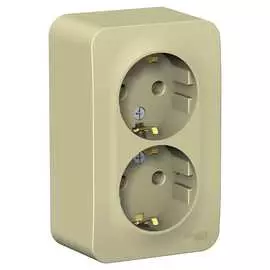 Двухместная розетка Systeme Electric Blanca BLNRA010217