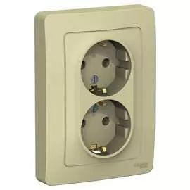 Двухместная розетка Systeme Electric Blanca BLNRS001027