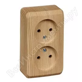 Двухместная розетка Systeme Electric Этюд PA16-005T