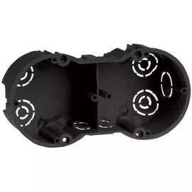 Двухместная установочная коробка для твердых стен IEK КМ40007 UKT20-141-070-045