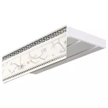 Двухрядный карниз Эскар ЭКОНОМ+ Антик 525430220