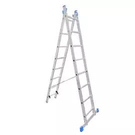 Двухсекционная алюминиевая лестница LadderBel