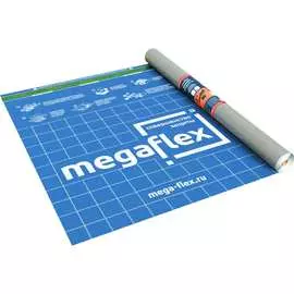 Двухслойная гидро-пароизоляционная пленка Megaflex