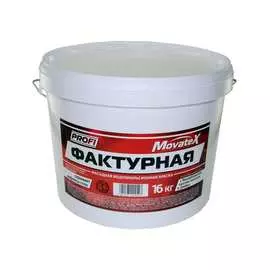 Фактурная водоэмульсионная краска Movatex PROFI Т20508