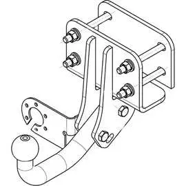 Фаркоп тсу Toyota HILUX 2005-2015 гг AVTOS