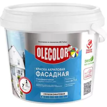 Фасадная водно-дисперсионная краска Olecolor 4300000054