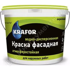 Фасадная водно-дисперсная краска KRAFOR 30516