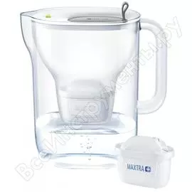 Фильтр-кувшин brita style xl mx+ led серый /3.6/ 00-00015167