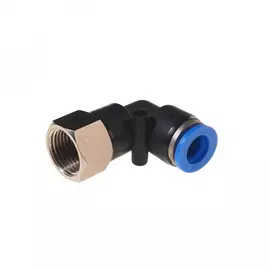 Угловой фитинг для пластиковых трубок Rockforce RF-SPLF10-03(2322)