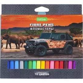 Фломастеры Hatber ECO JEEPING 071103