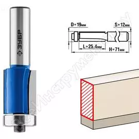 Кромочная фреза ЗУБР