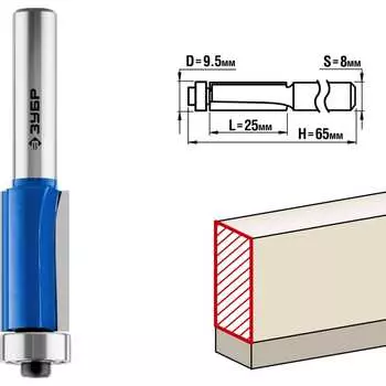 Кромочная фреза ЗУБР