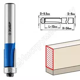 Кромочная фреза ЗУБР