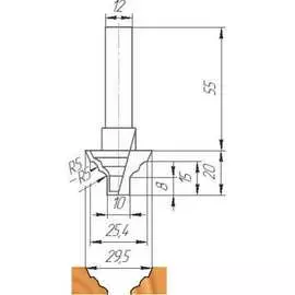 Фреза МебельДрев ФК 0650 4627198885903