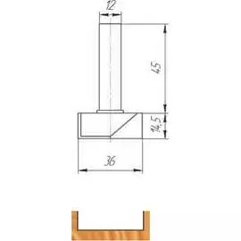 Фреза МебельДрев ФК 0570 4627198885781