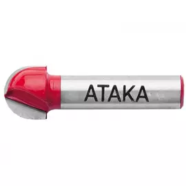 Пазовая галтельная фреза АТАКА