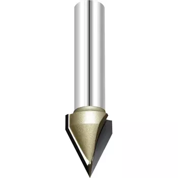 Фреза пазовая v-образная 60 градусов (12.7х15.88x48 мм; s=6 мм) arden 202611