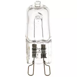 Галогенная лампа Navigator 94 215 JCD9 40Вт clear G9 230В 2000h 4607136942158 128325