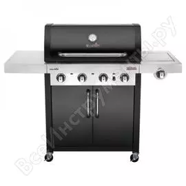 Газовый гриль char broil black edition professional 2017 4-х горелочный 468642017