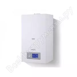 Газовый настенный котел oasis bm-13 битермический 4640015387411