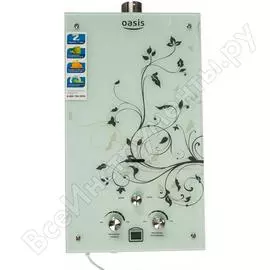 Газовый проточный водонагреватель oasis 20 zg/tur 4670004378984