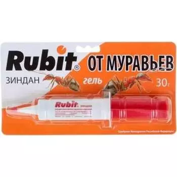 Гель от муравьев RUBIT Зиндан 581