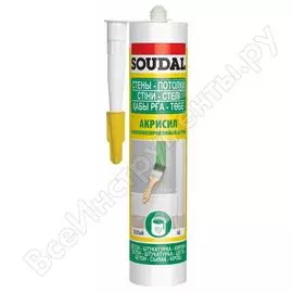 Силиконизированный акриловый герметик Soudal