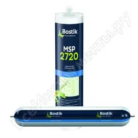 Герметик bostik 2720 ms weiss 0.6 л, белый 30591180