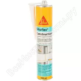Герметик sika sikaflex constr.+ бел. 300 мл 348