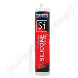 Герметик tenax si silicone grey серый 0,3л 039.210.8374