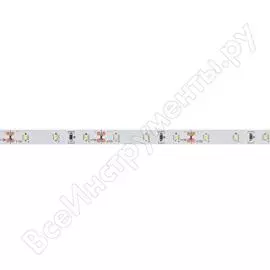Гибкая лента uniel uls-3014-60led/m-6mm-ip20-dc12v-6w/m-5m-dw на самоклеящейся основе 11051