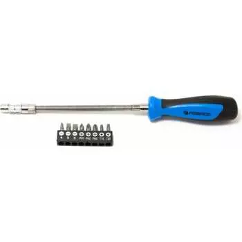 Гибкая отвертка-битодержатель Forsage 28129 F-811309