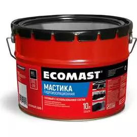 Гидроизоляционная мастика ECOMAST