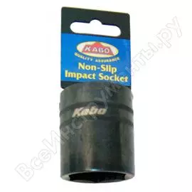 Головка торцевая ударная 6-гранная non-slip (16 мм; 1/2") kabo sna4161