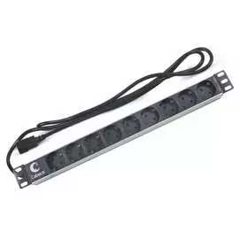 Горизонтальный блок розеток Cabeus PDU-9P-2IEC